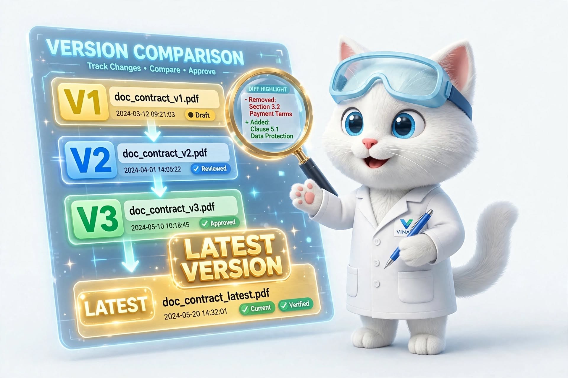 Version Control ควบคุมเวอร์ชันเอกสาร