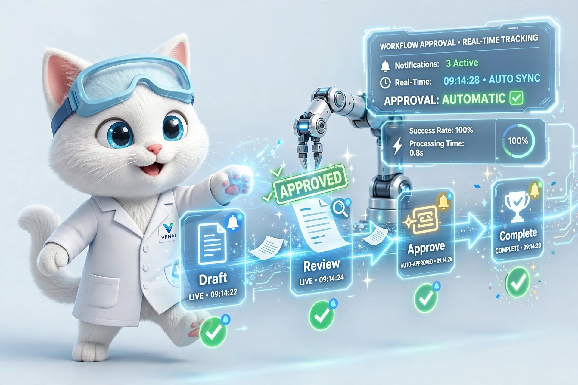 Workflow รองรับการอนุมัติแบบอัตโนมัติ